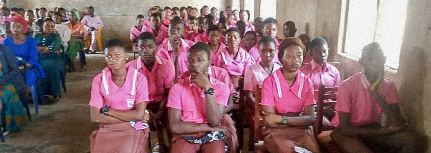 Secondary school students in Magongo